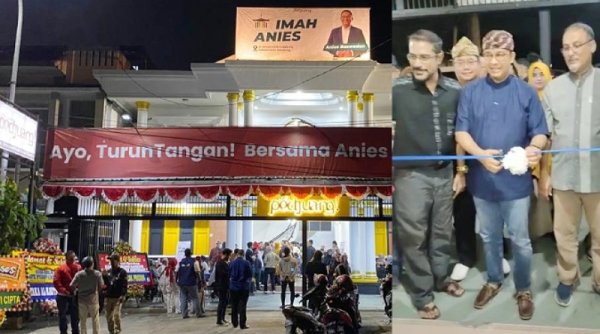 Anies Baswedan Resmikan Kafe Pedjuang dan Imah Anies di Arcamanik Bandung
