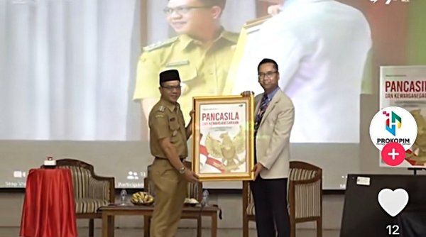 Ultah ke-52, Bupati Dadang Supriatna Soft Launching Bukunya "Pancasila dan Kewarganegaraan"