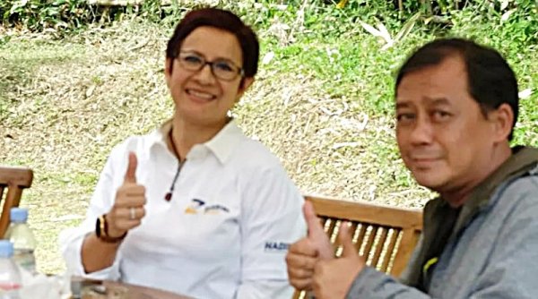 Outbond Zilenial Dihadiri Anggota DPR RI Nurul Arifin