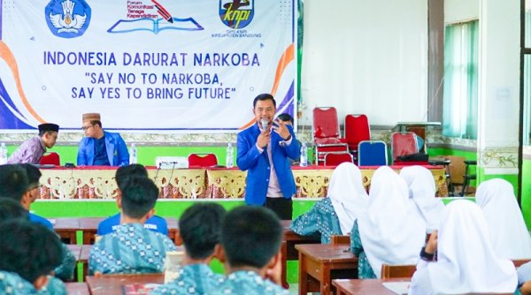 Bersama FKTK, KNPI Kab. Bandung Gelar Seminar Anti Narkoba di MAN 1 Bandung
