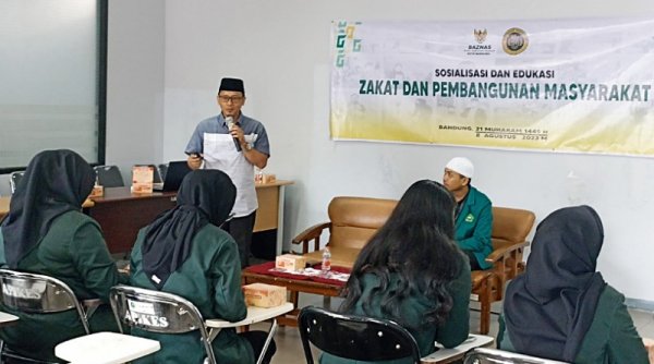 Baznas Kota Bandung Ajak Anak Muda Masifkan Zakat Lewat Medsos