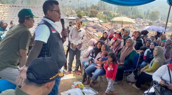 Bupati DS Genjot Pembangunan Sarana Air Bersih, Warga : Hatur Nuhun Pak Bupati