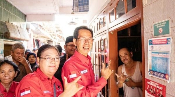 Kader Banteng Surabaya All Out Turun dan Menyapa Akar Rumput