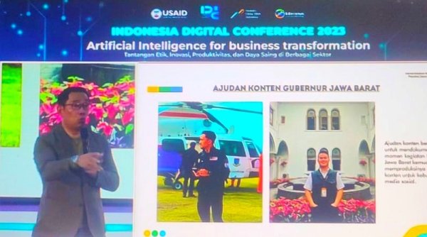 IDC 2023 AMSI | Kang Emil: Rumus Hidup di Era Disrupsi Digital, Adaptasi Setiap Hari, Paham AI