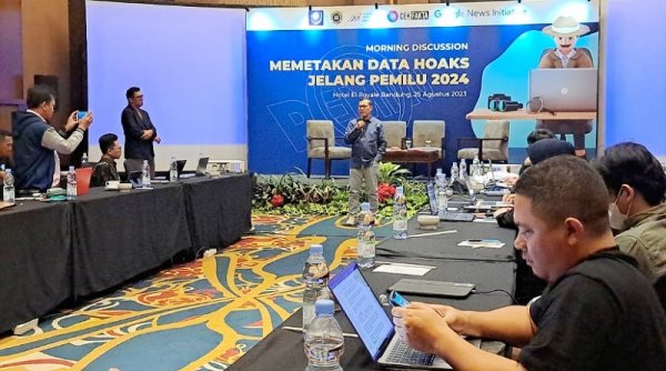 Jelang Pemilu, CekFakta Gelar Diskusi Bulanan Pemetaan Data Hoaks