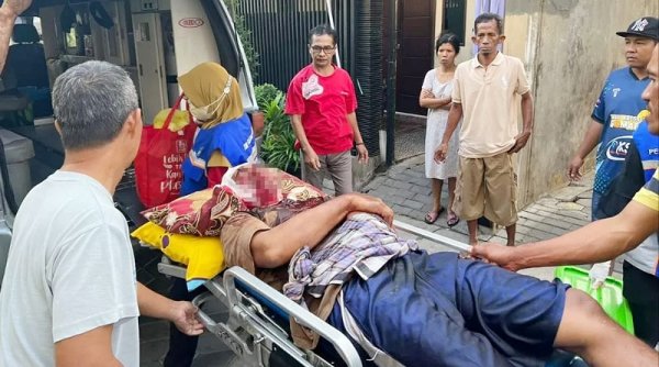 KDRT Istri Bacok Suami Terjadi di Rungkut Surabaya