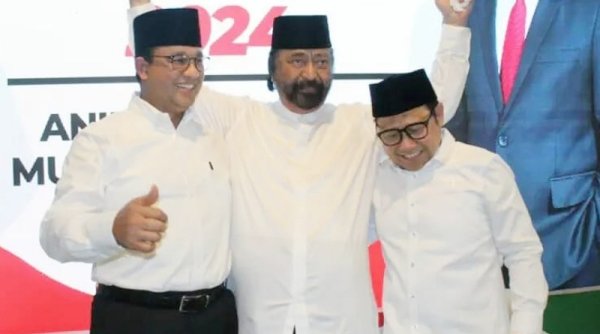 Deklarasi Anies dan Cak Imin, Surya Paloh, "Selamat tinggal politik cebong dan kampret"