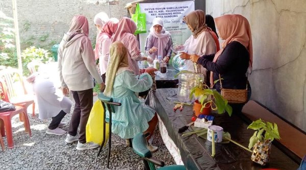 Punya "Bumi Satimi",  Warga RW 10 Kujangsari Tak Terpengaruh Soal Sampah di Kota Bandung