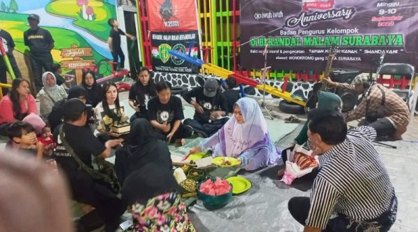 Bakti Sosial OI Berandal Malam Sukses Buat Jatuh Hati
