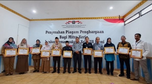 Dompet Dhuafa Raih Penghargaan dari Kemenkumham RI Atas Program Bina Santri Lapas