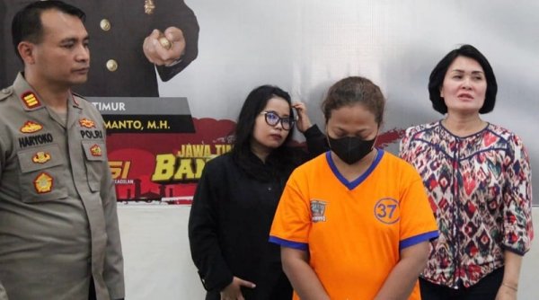 Istri yang Bacok Suami di Surabaya karena Halusinasi