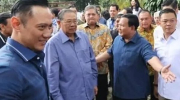 Demokrat Resmi Bergabung dengan Prabowo