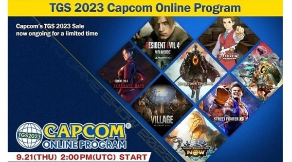 "Capcom Online Program" di Tokyo Game Show 2023 akan Berlangsung pada 21 September
