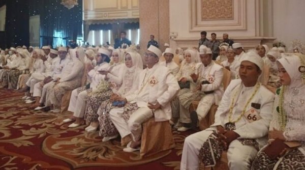 370 Vendor Wedding Hadir, 225 Pasang Pengantin Gelar Isbat Nikah dan Nikah Baru