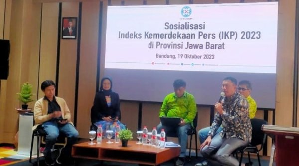 Dewan Pers Rilis Hasil IKP 2023: Jawa Barat Mendominasi Kemerdekaan Pers