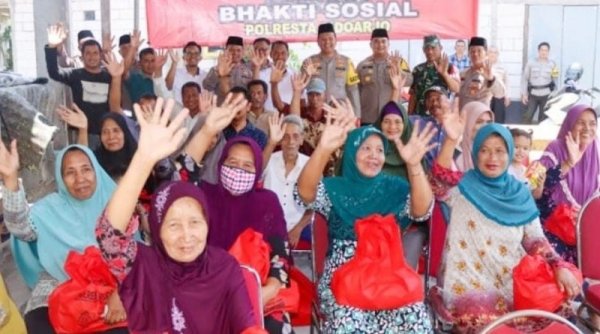 Gelar Jumat Curhat, Kapolresta Sidoarjo Silaturahmi Kamtibmas di Buduran