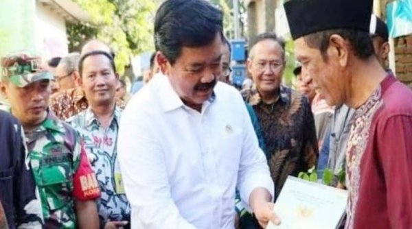 Pastikan Kelancaran Proses Sertifikasi Tanah, Hadi Tjahjanto Kunjungi Desa Sedati Gede Sidoarjo
