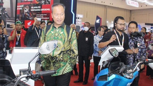 Digelar Hingga 29 Oktober, Agus Gumiwang Buka Indonesia Motorcycle Show (IMOS+) 2023