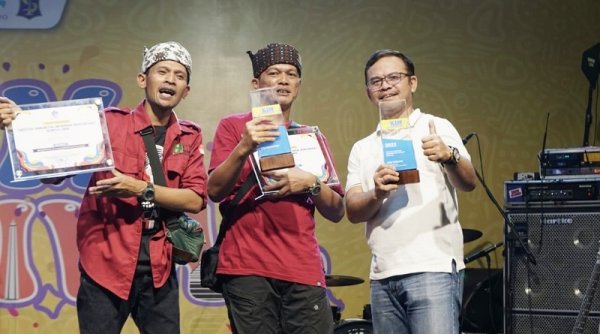 KIM Cerdas Tarumajaya Kabupaten Bandung Sabet Dua Penghargaan Bergengsi di KIM Festival 2023