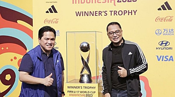 Trophy Experience Piala Dunia U-17 Disambut Meriah di Surabaya