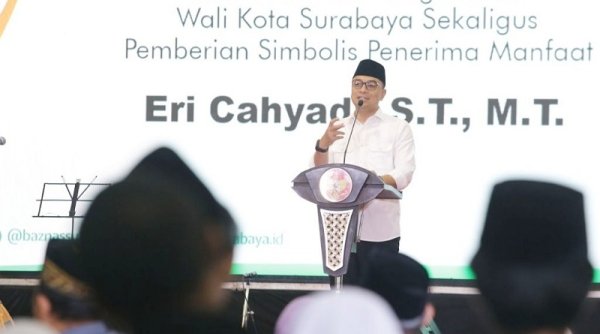 Masuk HUT ke-2, Wali Kota Eri Dukung Baznas Bantu Biaya Pendidikan Pondok Pesantren