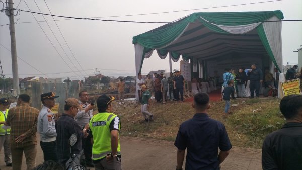 Ground Breaking Jembatan Roda Dua Rancamanyar di Sambut Positif Berbagai Pihak