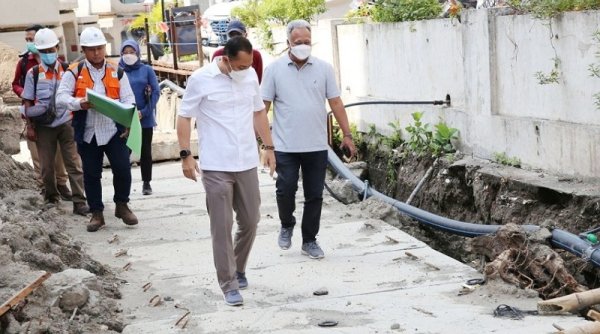 Antisipasi Genangan Pemkot Kebut Pemasangan dan Koneksitas Saluran