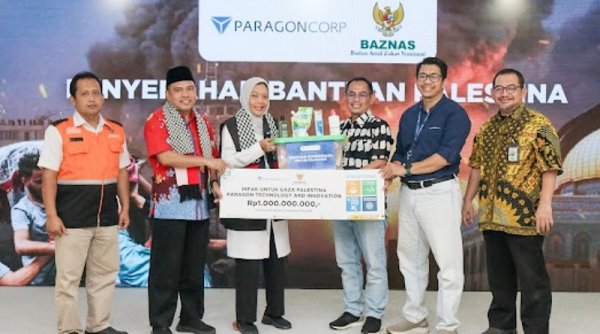 ParagonCorp bersama Pemerintah RI Salurkan Bantuan Kemanusiaan