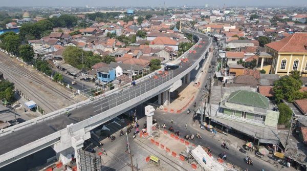 Proyek Flyover JPL 64 Krian Capai 95 Persen, Akhir Tahun Siap Uji Coba