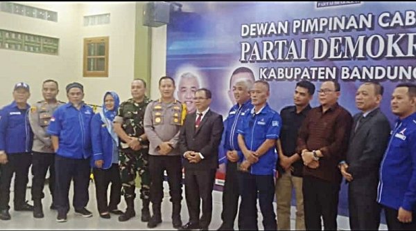 Kapolresta Bandung Kunjungi Kantor-Kantor Parpol Parlemen