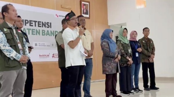 Lancar! Pelaksanaan Seleksi Kompetensi PPPK Kabupaten Bandung Tahun 2023 di Pusat Pendidikan Polisi Militer