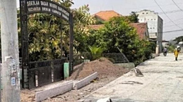 Tepat Waktu, Bupati Sidoarjo: Betonisasi Jalan Desa Banjarsari - Damarsi Hampir Selesai