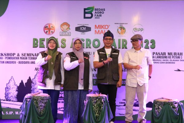 Buka Bedas Agro Fair, Bupati : Kabupaten Bandung Siap Ekspor ke Malaysia dan Singapura
