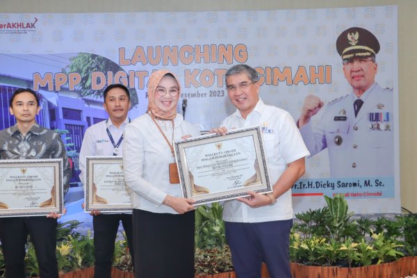 MPP Kota Cimahi Dapat Penilaian Sangat Baik dari Menpan RB