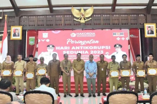 Wakil Bupati Malang Buka Acara Sosialisasi Hari Antikorupsi Sedunia (Hakordia) Tahun 2023