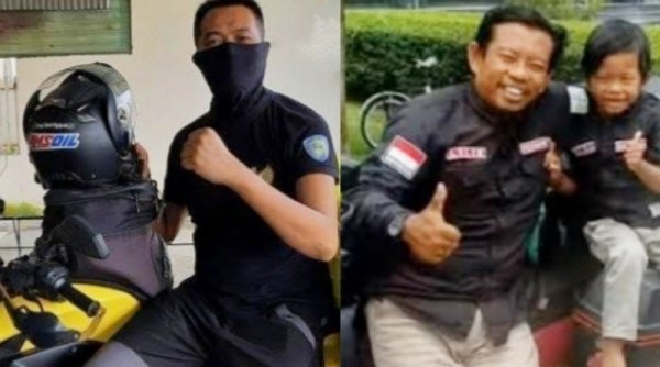 Bambang dan Lilik Bagikan Tips Pergi Haji Naik Motor