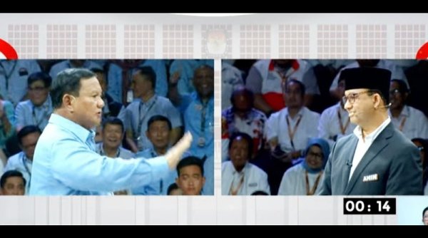 Debat Pertama Capres, Anies dan Prabowo Saling Ungkap Oposisi