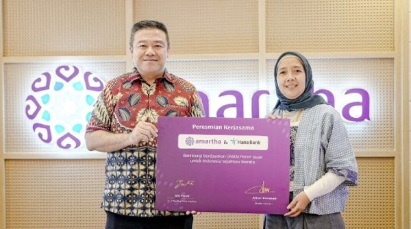 Amartha dan Hana Bank Jalin Kolaborasi untuk Tingkatkan Inklusivitas Permodalan Bagi UMKM Perempuan