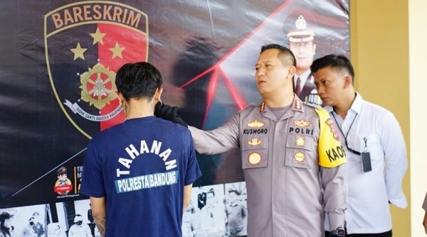 Dipicu Terjadinya Kecelakaan, Polresta Bandung Tangkap Pelaku Pembacokan
