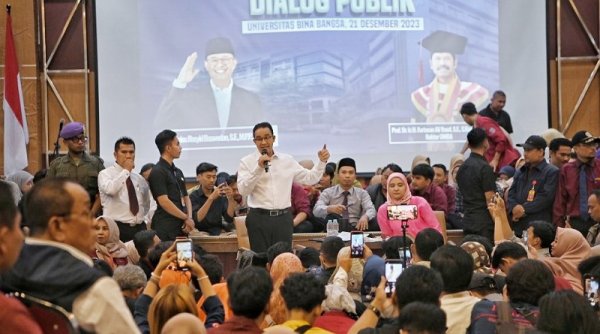 Anies, "Kalau orang tak bermasalah masuk politik dipermasalahkan, kapan politik kita akan jadi lebih baik?"
