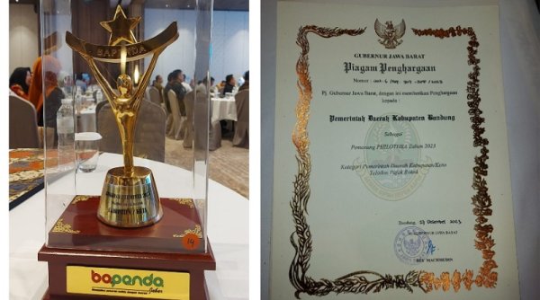 Pemkab Bandung Raih Penghargaan Philothra dari Pemprov Jabar