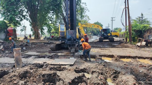 Proyek Frontage Road Sidoarjo Maju Pesat: Capai 54% dan Ditargetkan Rampung Akhir Tahun