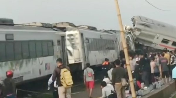 Polda Jabar Pastikan Korban Tewas dalam Tabrakan Kereta Api di Cicalengka Empat Orang