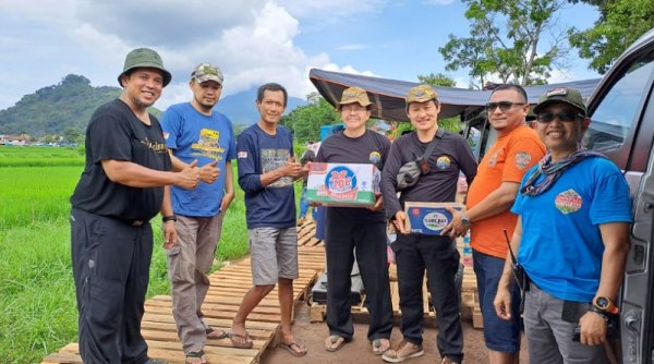 Komunitas Gajah Kemping Bantu Pemulihan Psikologis Penyintas Gempa di Sumedang