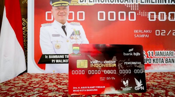Pemkot Bandung Resmi Gunakan Kartu Kredit, Tahap Pertama 10 Perangkat Daerah