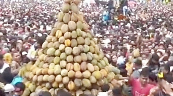 Ribuan Warga Serbu Festival Durian 2024 di Alun-Alun Kajen Pakalongan