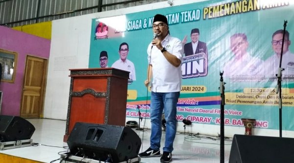 Ketum Serambi : Jangan Ragu, Kita Yakin dan Pasti, Pasangan AMIN Menang Satu Putaran !