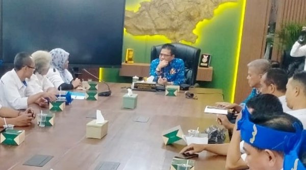 Bupati Dadang Supriatna Terima Audiensi Pengurus PWI Kab. Bandung