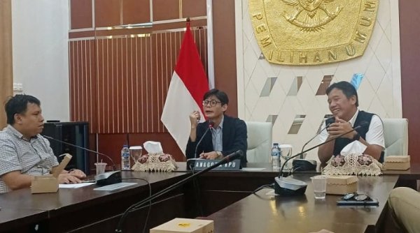KPU-AMSI Tandatangani Nota Kesepahaman Pelaksanaan Cek Fakta Dalam Penyelenggaraan Pemilu