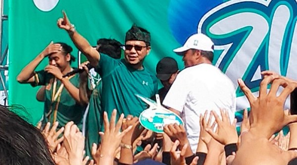 Zumba Fest, Ketua DPC PKB Dadang Supriatna: Dalam Rangka Silaturahmi Mempersatukan Pegiat Olahraga Masyarakat